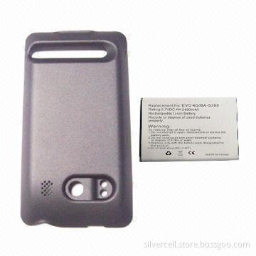 Smartphone Replacement Battery with 2,400mAh Capacity, PCB Protection